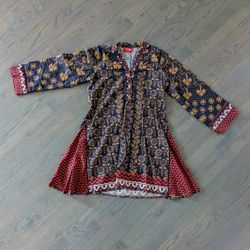 Zeen Women's Pakistani Kurti, Long Sleeve - Size 12