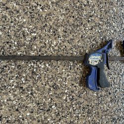 IRWIN QUICK-GRIP One-Handed Bar Clamp 24"