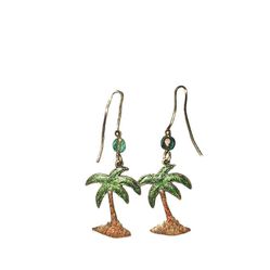Palm Tree Earrings 