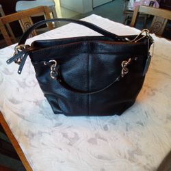 Coach Hobo Leather Handbag 