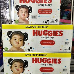 Size 4 Huggies