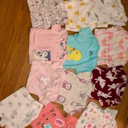 girls onsies sz nb big lot