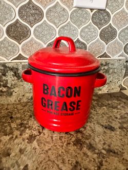 Bacon Grease container