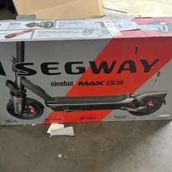 Segway ninebot Max G3 electric scooter 28mph 50 mile range