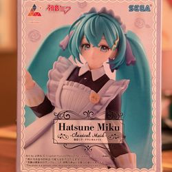 Luminasta Hatsune Miku Classical Maid Figure