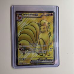 NINETAILS EX POKEMON CARD