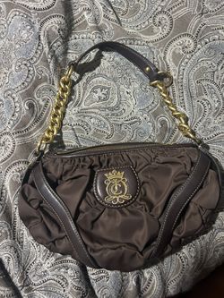 Juicy Couture Brown bag with gold chain