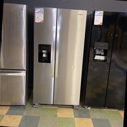 whirlpool side by side refrigerator with water dispenser and ice maker