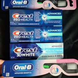 Toothbrushes/ Toothpaste