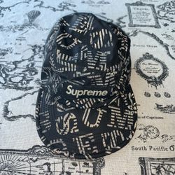 Supreme Reflective Camp Cap