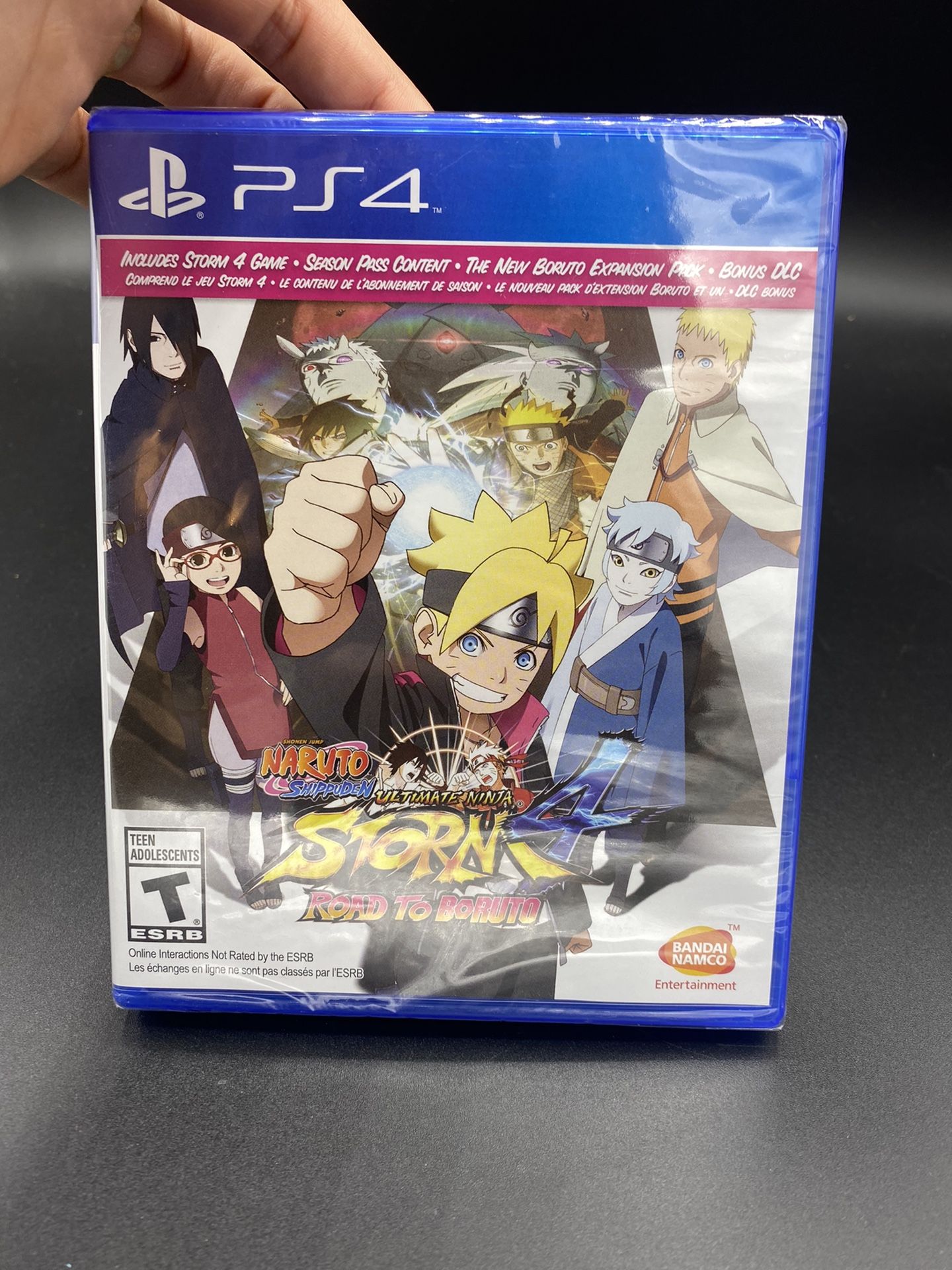Naruto Shippuden: Ultimate Ninja Storm 4 - Road to Boruto PS4 *New! Sealed.