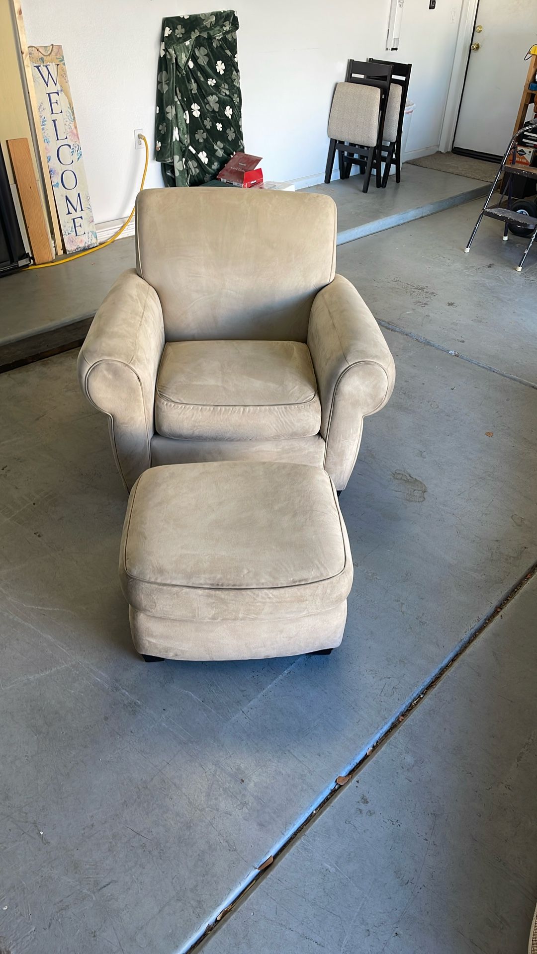 Chair And Ottoman