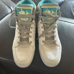 Adidas White And Blue 