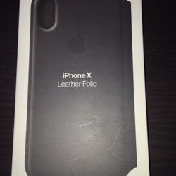 Case De Piel Para iPhone X
