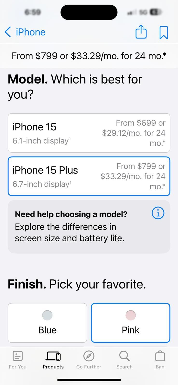 Iphone 15 plus