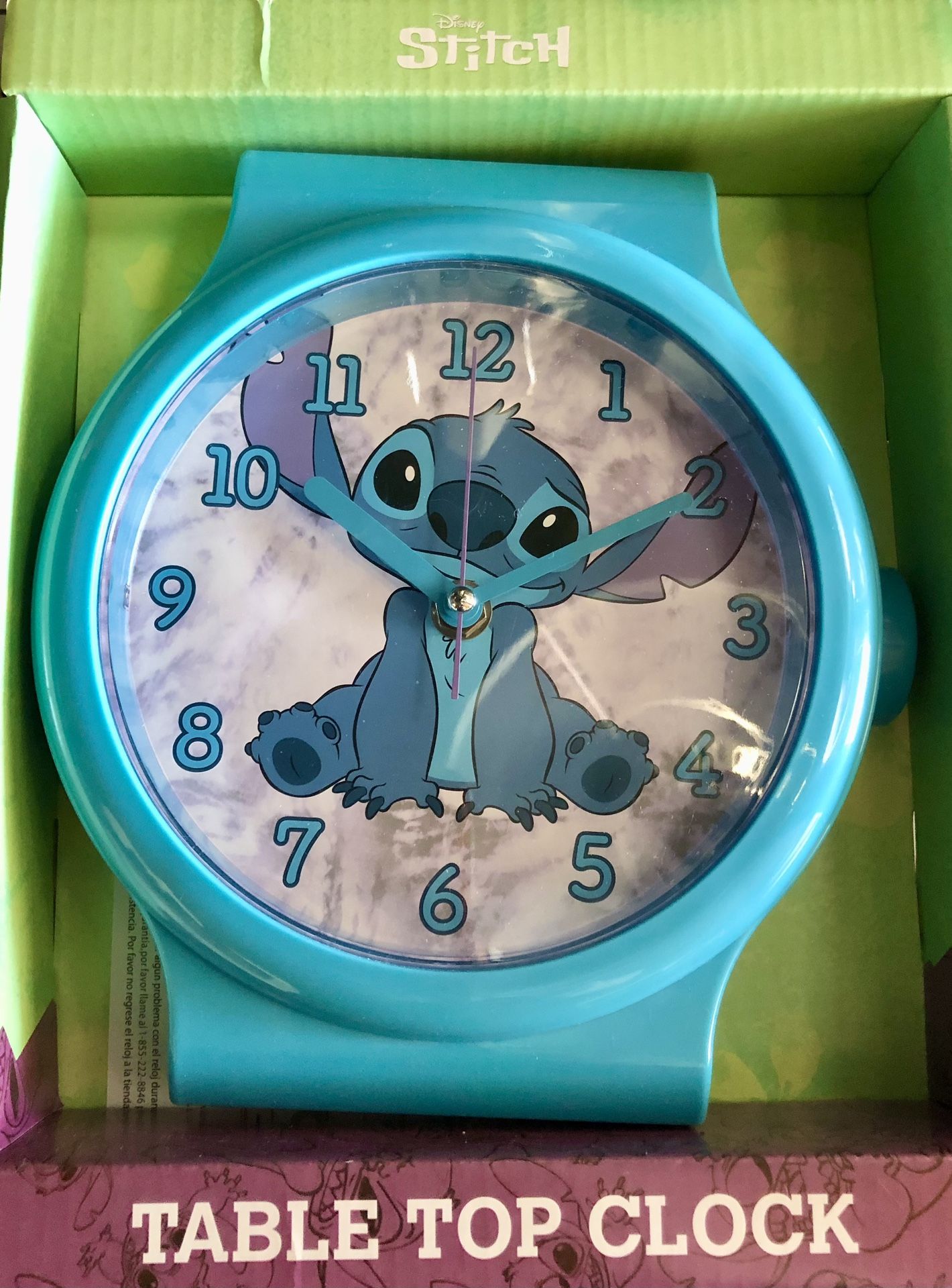 Stitch Table Top Clock