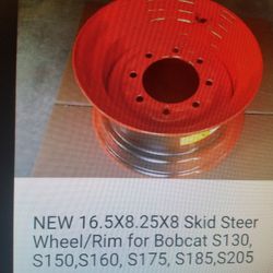 8 New Rims for Bobcat S130,S150,S160,S175,S185,S205