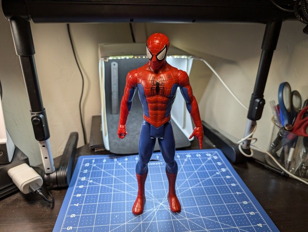 Marvel Spider Man Action Figure Titan Hero Series 12 Inch Tall