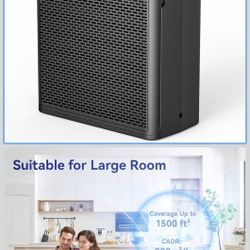 Air Purifiers for Home Pets Covers Up to 1500 Sq