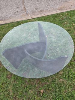 Glass table
