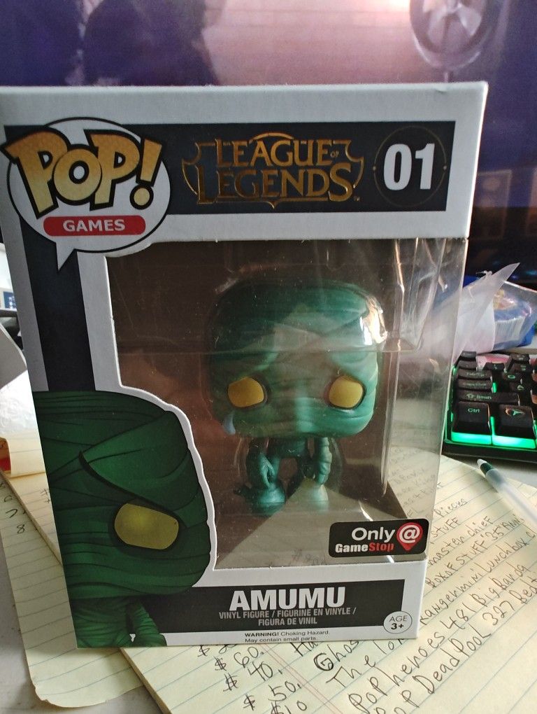 Pop Games 01 League Of Legends Amumu