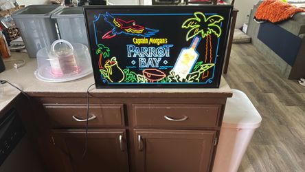 Captain morgan neon sign