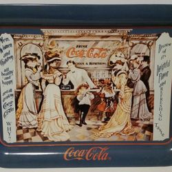 Coca Cola Tray "Soda Fountain" Ohio Art Company