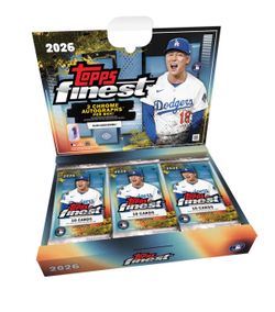 2026 Topps Finest baseball hobby boxes