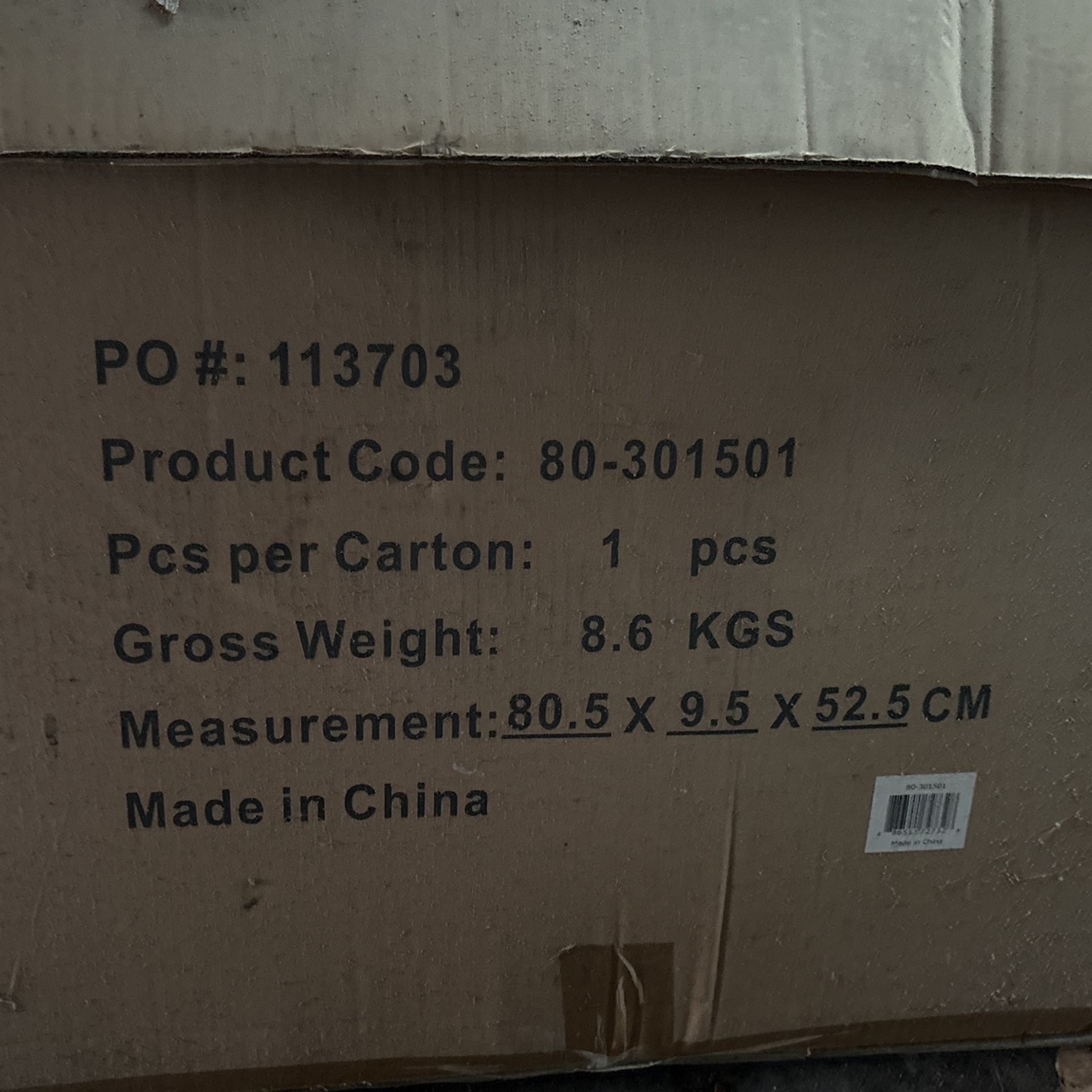 Dog Cage New Measurement 80.5 -9.5 -52,5 CM