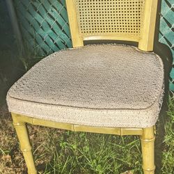 Vintage Faux Bamboo Chair 