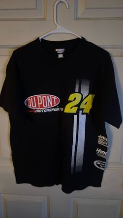 NASCAR Jeff Gordon black men’s t-shirt size L