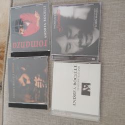 Andrea Bocelli CD lot