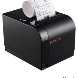 Rongta Thermal Receipt Printer, 80mm Receipt Printers,
Thermal Pos Printer with Auto Cutter Support Cash
Drawer,USB Serial Ethernet Support ESC/POS, C
