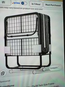 Twin fold up bed
