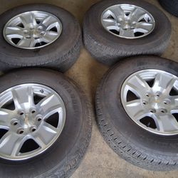 17"Rines y Llantas Chevy Silverado Tahoe 