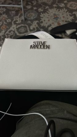 Steve Madden white crossbag