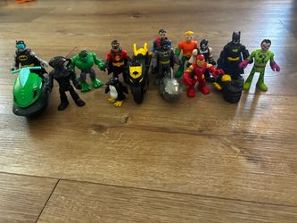 Imaginext DC Super Heroes Action Figure Lot