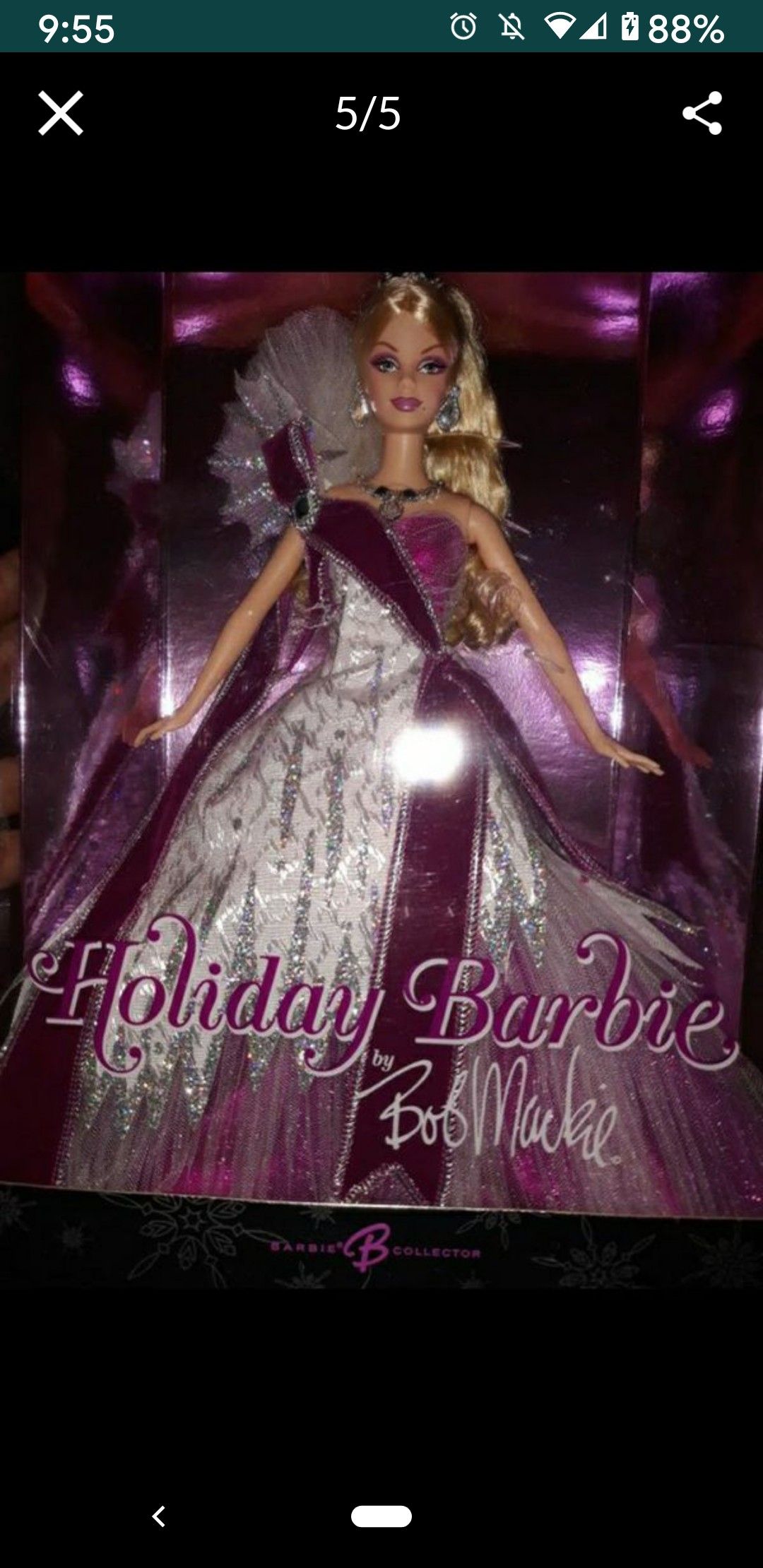 2005 Holiday Barbie