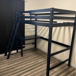 Twin loft bed