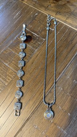 Brighton Heiress Two-tone Necklace & Bracelet Set