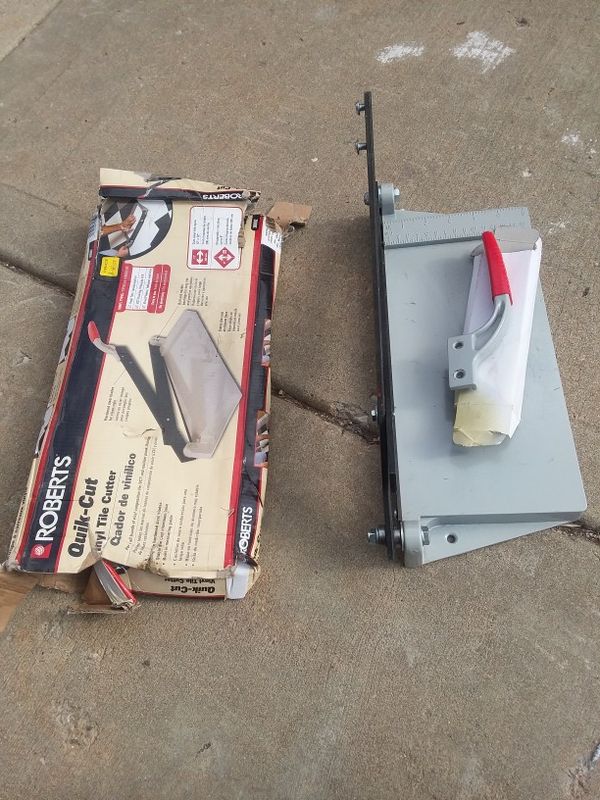 Roberts Quick Cut Vinyl Tile Cutter For In Chicago Il Offerup