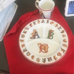 Tiffany & Co. Vintage Baby Plate Set
