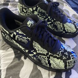 Nike Af1 Foamposite Pro Cup Snakeskin. 