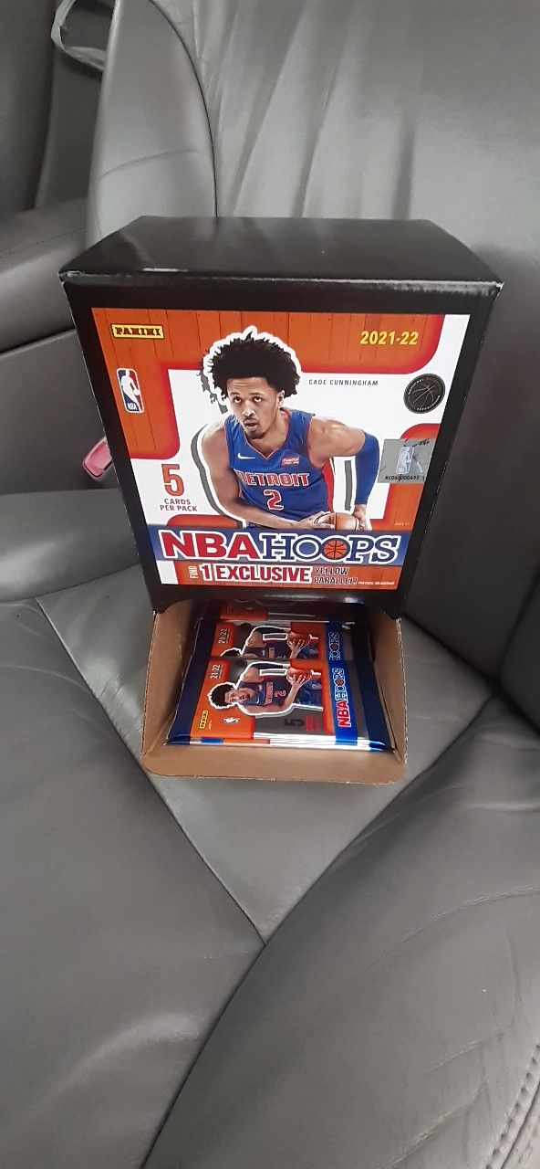 🏀🏀🏀2022 NBA Hoops Basketball Packs BRAND NEW UNOPENED FACTORY SEALED Only $3