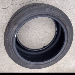  1 - 275/40r19 Delinte Dh2 Tire Good 80% Treads 
