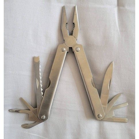 Stainless Steel Multi-Tool Pliers Screwdriver with Case