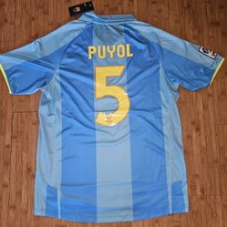 FC Barcelona 2007 2008 Away Soccer Jersey Football Shirt Nike Men's Size 

CARLES PUYOL #5

MEN'S SIZE
XL

Brand new with tags