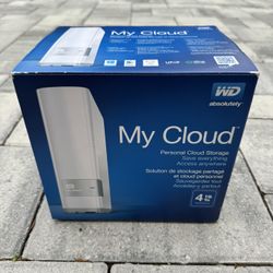 WD My Cloud Storage 4TB