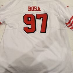 49ers Bosa Jersey Stitched 