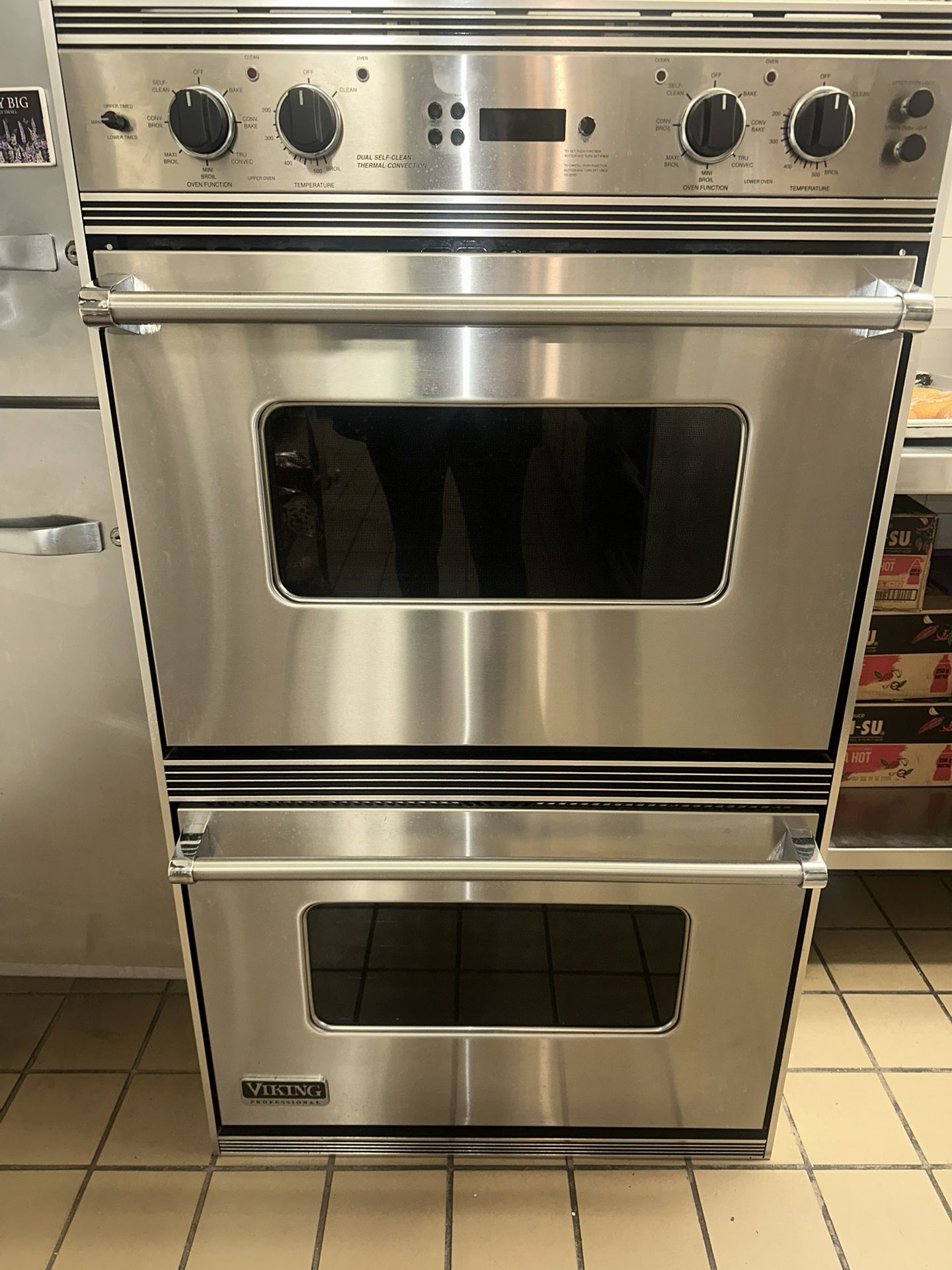 Viking Professional Double Wall Oven Electric VEDO205-SS